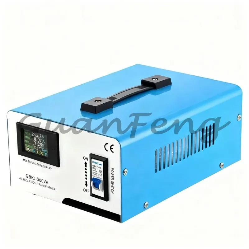 220V To 220V Ring Isolation Transformer 500VA 1000W Anti-interference Audio Safety Isolation Power Converter