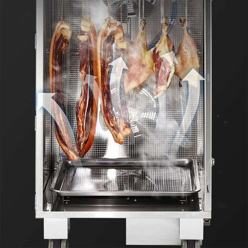 30KG Rotating sausage, bacon, chicken, sausage, duck, fish, beef dryer, food, household dehydration and air drying cabinet, larg