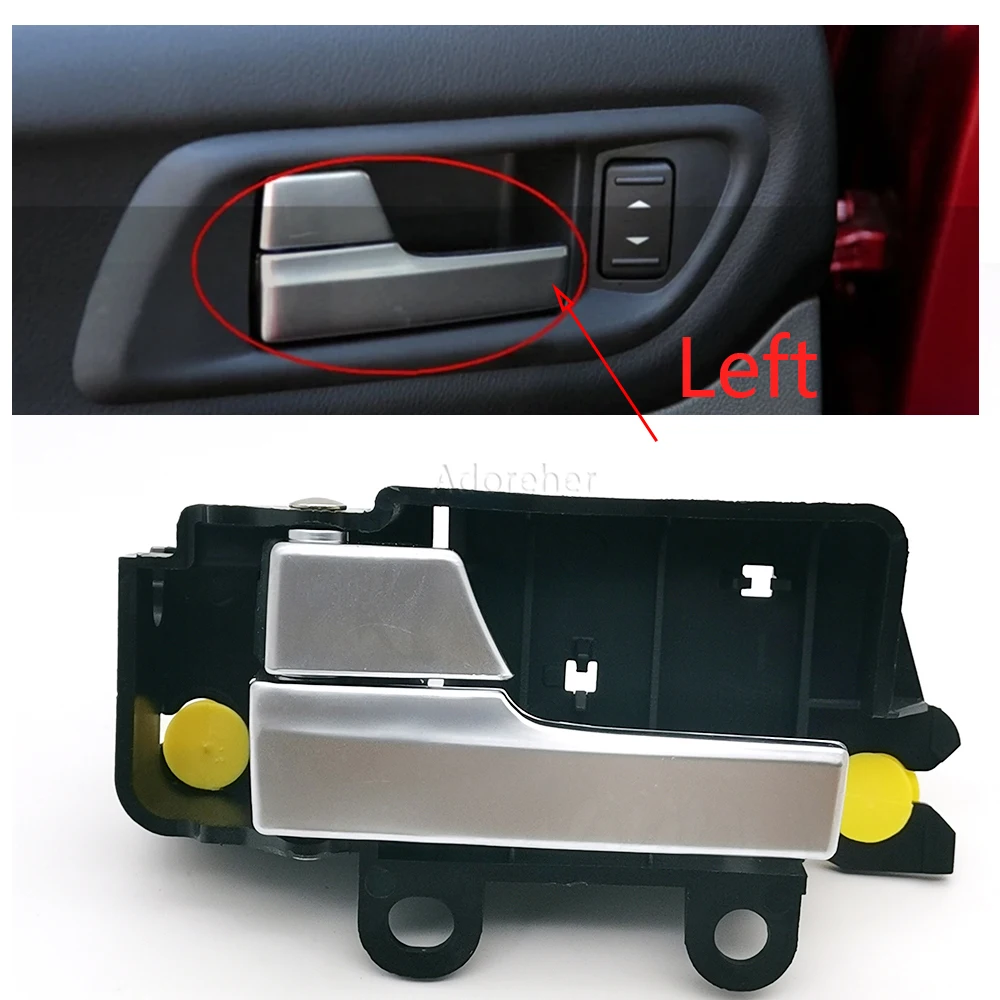 

1 шт., внутренняя ручка автомобиля, внутренняя дверь, подлокотник, панель, тянущая передняя задняя левая сторона, подходит для деталей Ford Focus