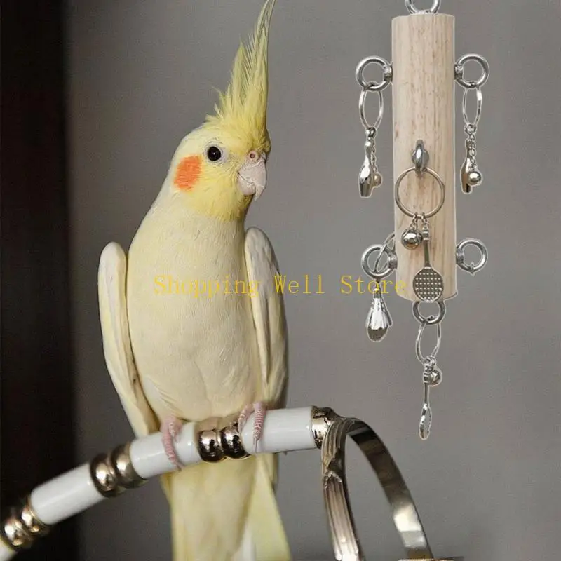 KX4B Birdcage مضغ لعبة تمزق اللغز مضحك السحب التسنين لعبة الطحن طحن لعبة