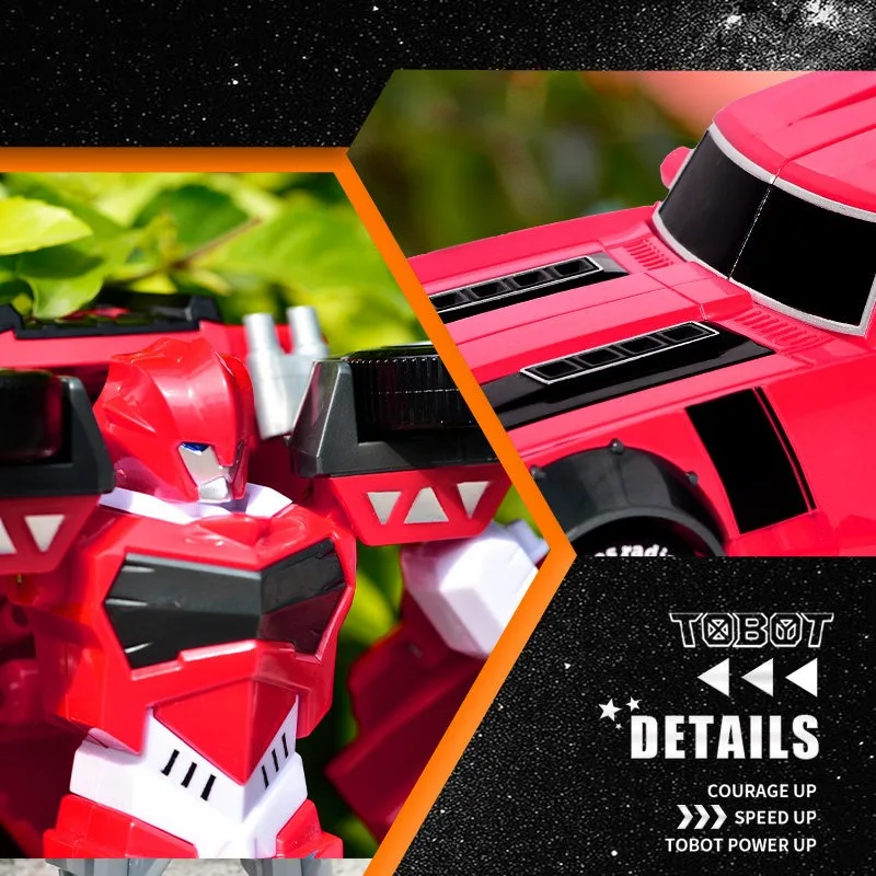 TOBOT Brother Tobot Leon Rover Leo Kaiser Koreaanse Anime Transform Robot Action Figure vervorming Speelgoed Kinderen Jongens Robot Geschenken