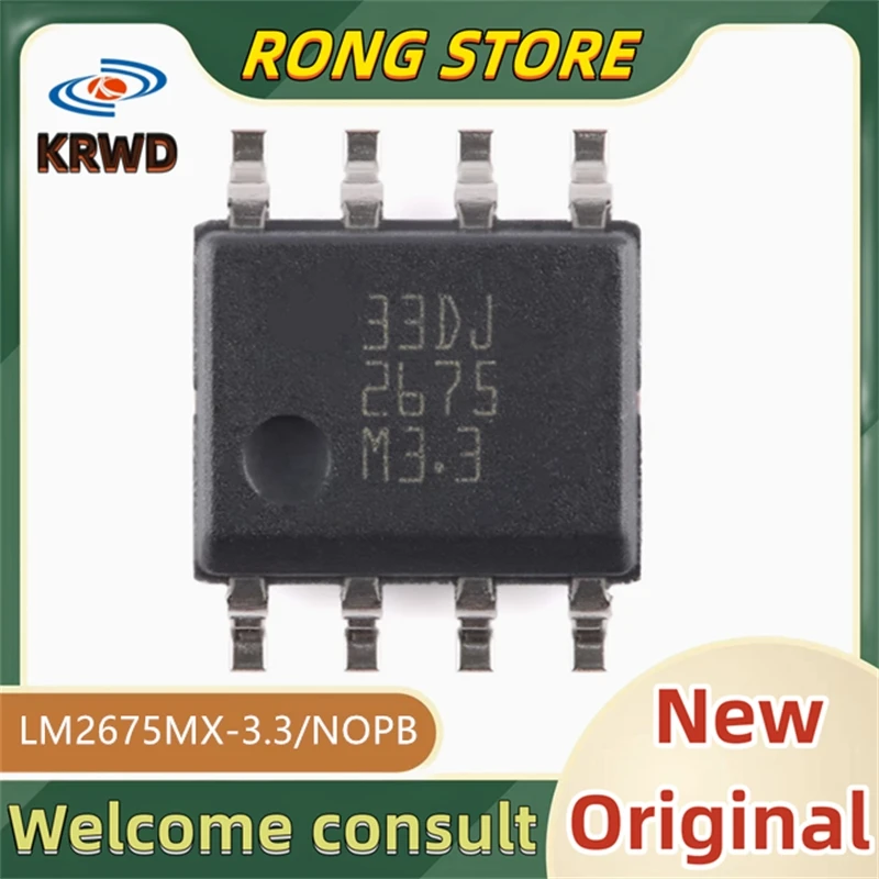 

(5PCS) 2675M3.3 LM2675MX-3.3/NOPB LM2675MX-3.3 2675 SOP-8 New and Original Chip IC