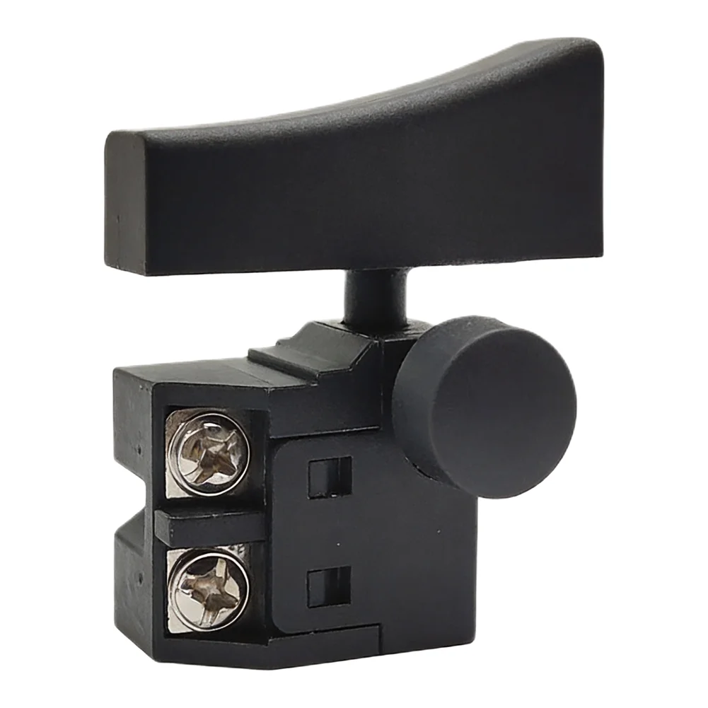 Long Lasting Performance Switch Safety Lock Trigger Chainsaw Switch Easy Installation Metal Plastic Construction