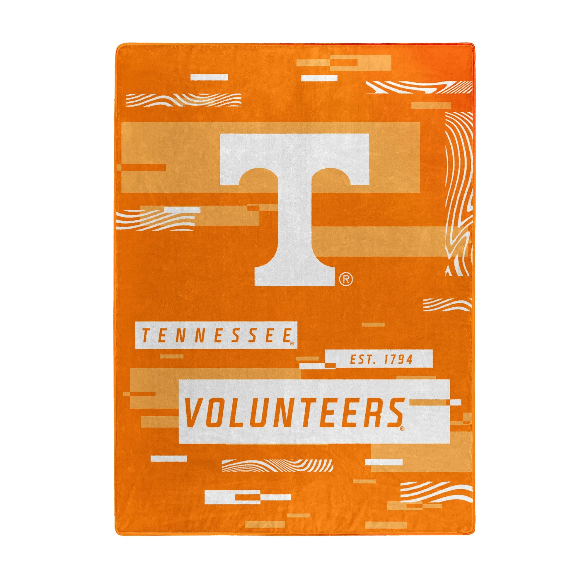 

TENNESSEE OFFICIAL NCAA "Digitize" Raschel Throw Blanket 60" x 80"