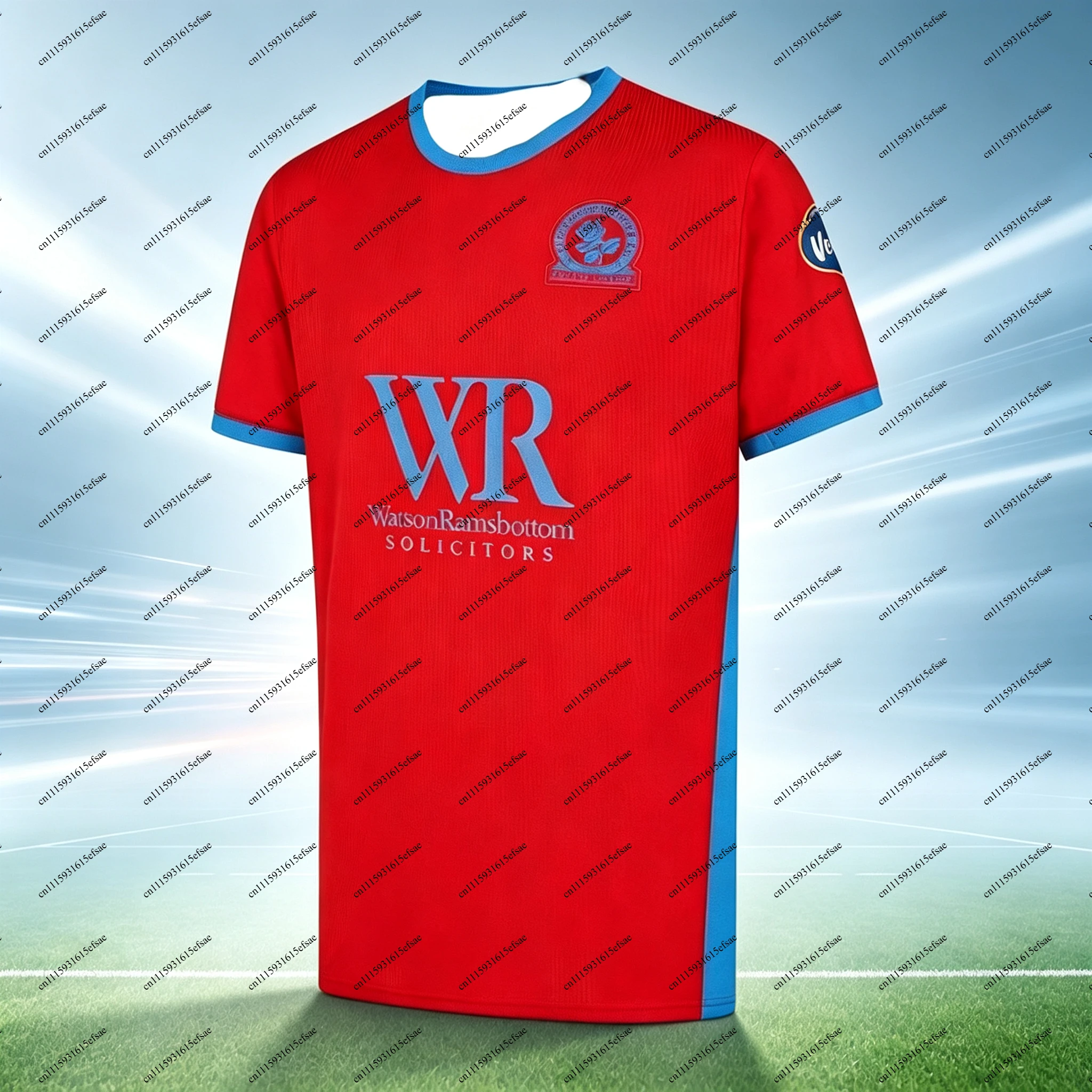 26/27 Blackburn Rovers Season Football Jersey Short Sleeve Unisex Fan Training Sports Top Family Matching