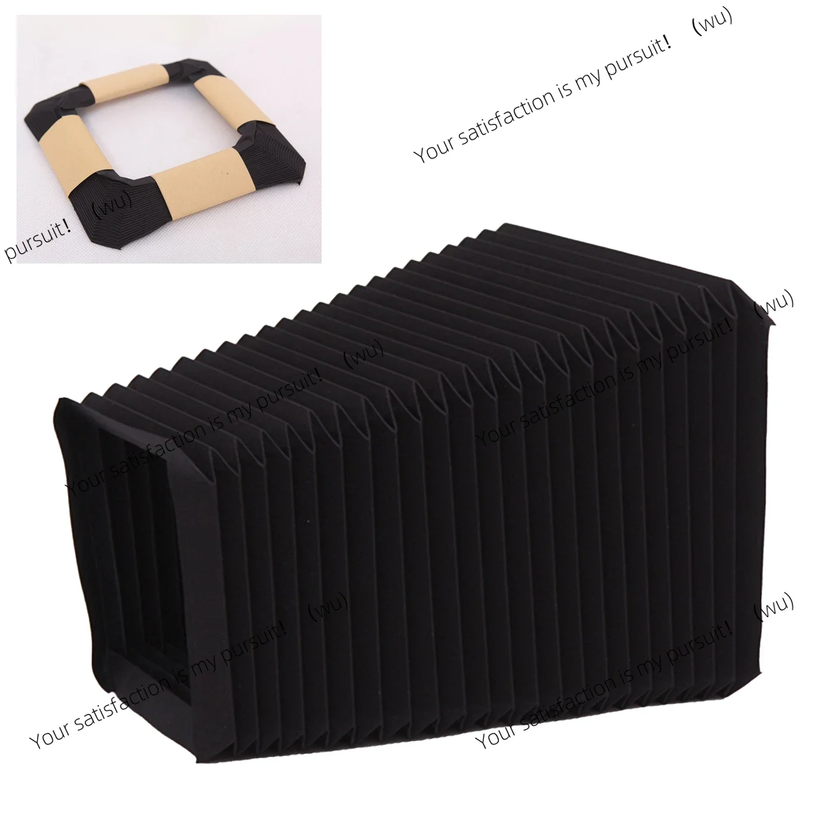 for TOYO 4x5 Large Format Camera 45A 45AII 45CF 45AX 45AIIL high quality black Hand Made Bellows