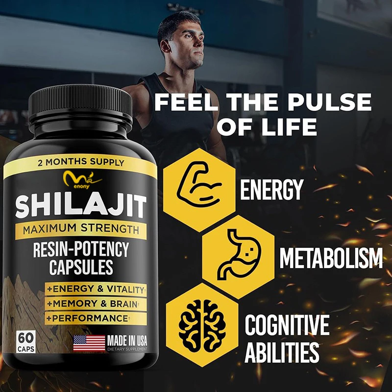 Shilajit resin in Xilaizhi capsules enhances strength, energy, endurance, enhances endurance, and enhances immunity