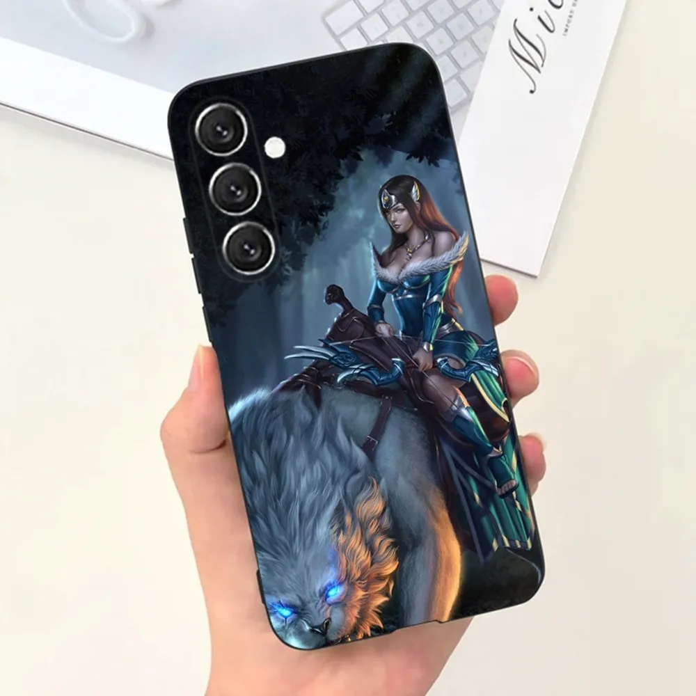 حافظة هاتف D-Dota 2 الرائعة لهاتف سامسونج S25، S24، S21، S22، S23، S30، Ultra، S20، Plus، Fe، Lite، Note، 10,9,5G غطاء أسود #4