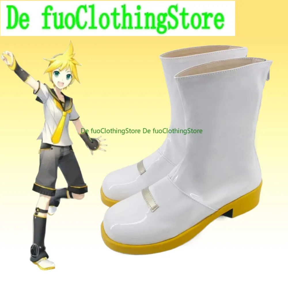 defuoclothing-vocaloid-kagamine-len-rin-ver-officiel-chaussures-de-cosplay-jeux-d'anime-costumes-d'halloween-accessoires-de-fete