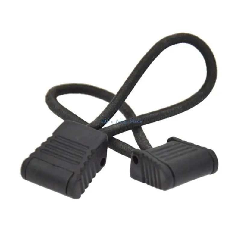 

XXFC 4Pcs Scubas Diving Hose Clip Retainer Holder Elastics Rope Fixing Bungee Rope Replacement Shock Cord Tie Down Strap