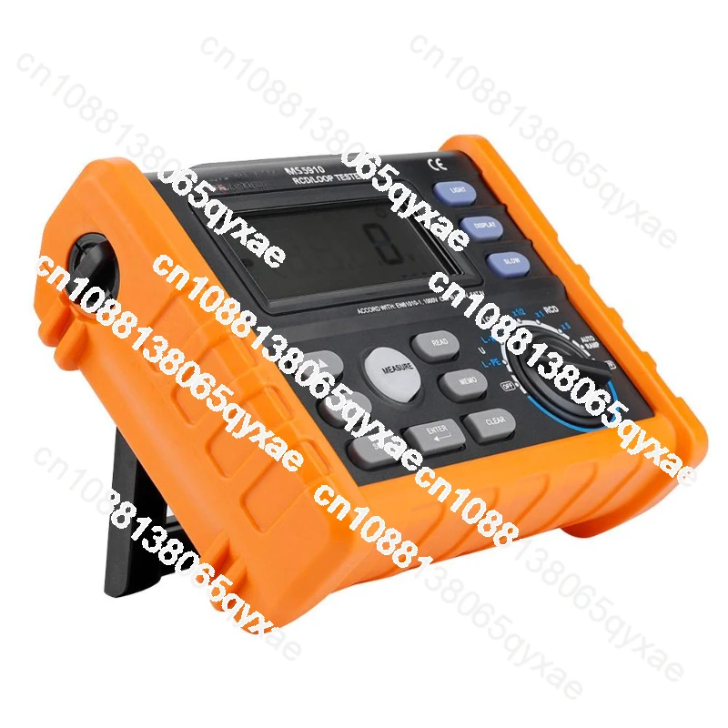 Leakage Switch Tester MS5910 Digital Resistance Meter RCD Loop Resistance Tester Multimeter Electrical Repairing Tools