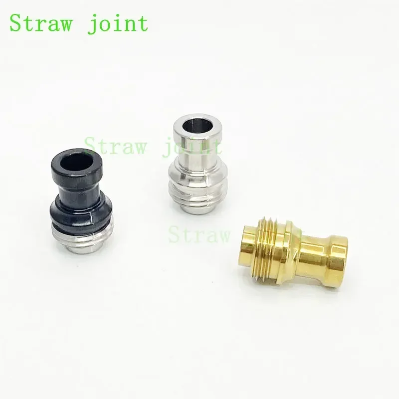1PC Billet Box BB Drip Tips Edelstahl Phaze Straw Joint