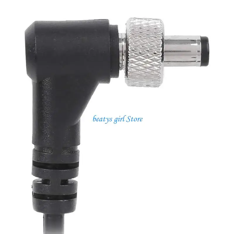 C7AB D-tap to DCPower Cable 12V  DC5.5mm×2.1mm Coiled Cable for screen Display