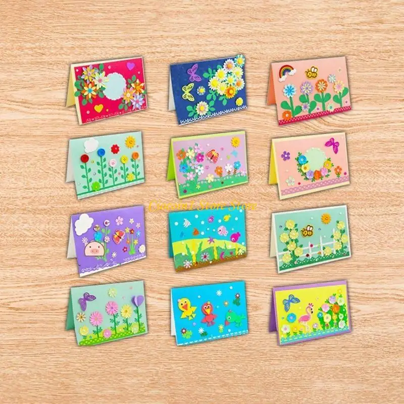 A3PC Craft Paper Round Hole Puncher Paper Cutter for Kids Adult Birthday Card Making DIY Scrapbooking Album Decoration