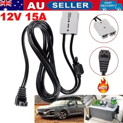 Fridge Cable Cord for Waeco Kings 12V Lead 50A For Anderson Style Plug 2 Pin 15Amp