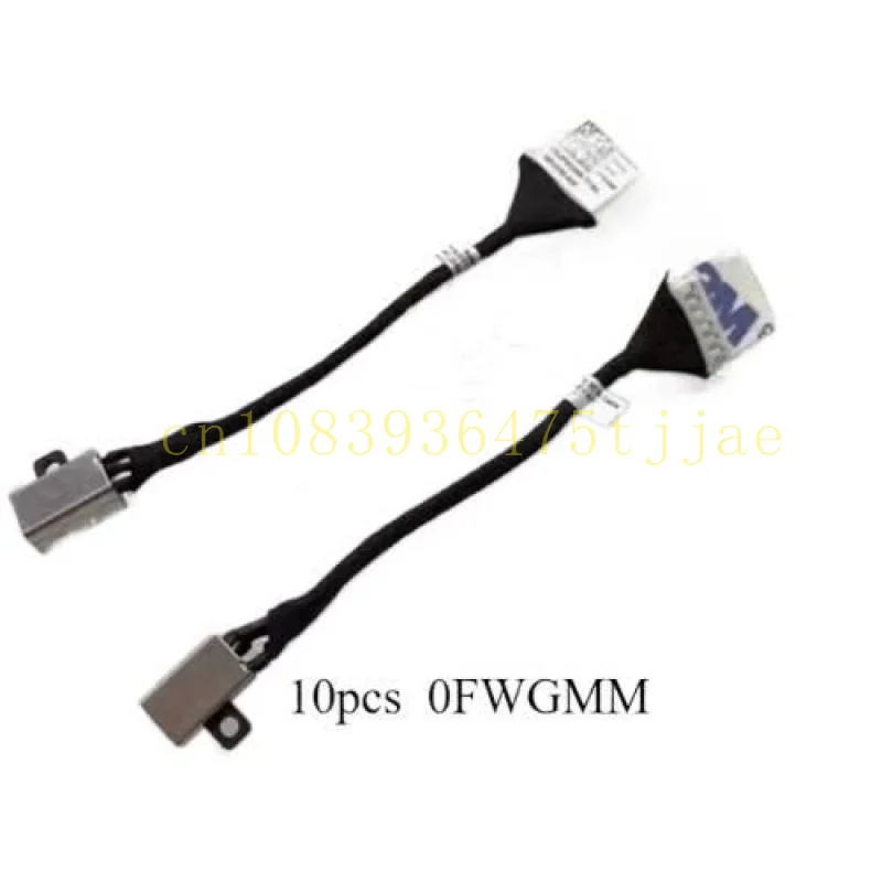

10pcs For Dell Inspiron 3465 3467 3567 3458 3459 3468 DC Power Jack Cable 0FWGMM