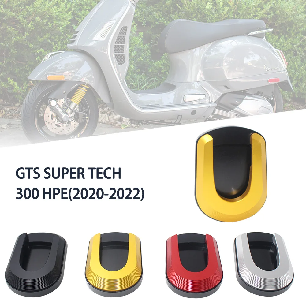 

Foot Side Stand Enlarge Pad For VESPA GTS300 GTS 300 GTS GTS250 Motorcycle Foot Extension Pad Shelf Kickstand Accessories