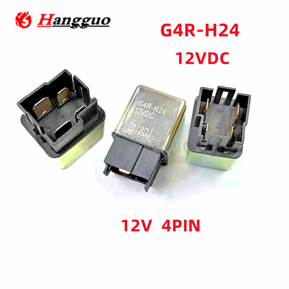 

1-5PCS/Lot Original G4R-H24 12VDC 4PIN G4RH24 12V For car and motorcycle relay