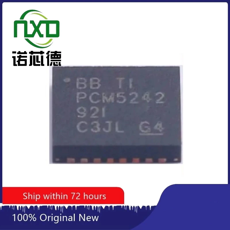 5PCS/LOT PCM5242 PCM5242RHBR QFN32 Audio data acquisition chip Brand new original