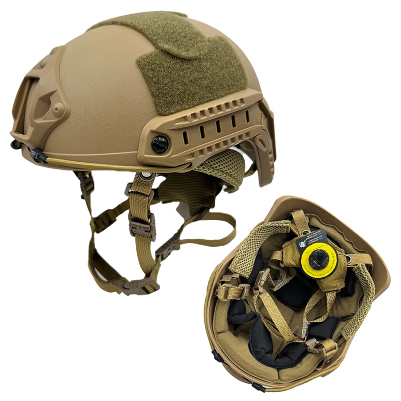 FAST Helmet ABS Lightweight with Adjustable Suspension & Dial for Cycling, Airsoft, Tactical Training