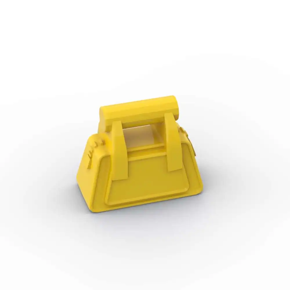 MOC 10 قطعة 93091 حقيبة يد بنة يده ملابس الجسم التراص استبدال الطوب ألعاب إبداعية الكبار الأولاد هدايا العيد