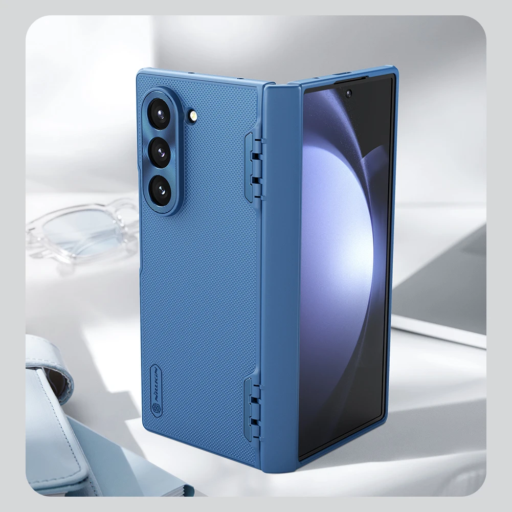 

Чехол Nillkin для Samsung Galaxy Z Fold 6, 5G, супер матовый щит, защита от отпечатков пальцев, жесткий матовый защитный чехол для ПК
