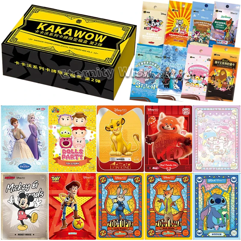 Original KAKAWOW Series Card Random Product Boxes Limited Lucky Box Second Bullet Collection Cards Toys Children Birthday Gifts