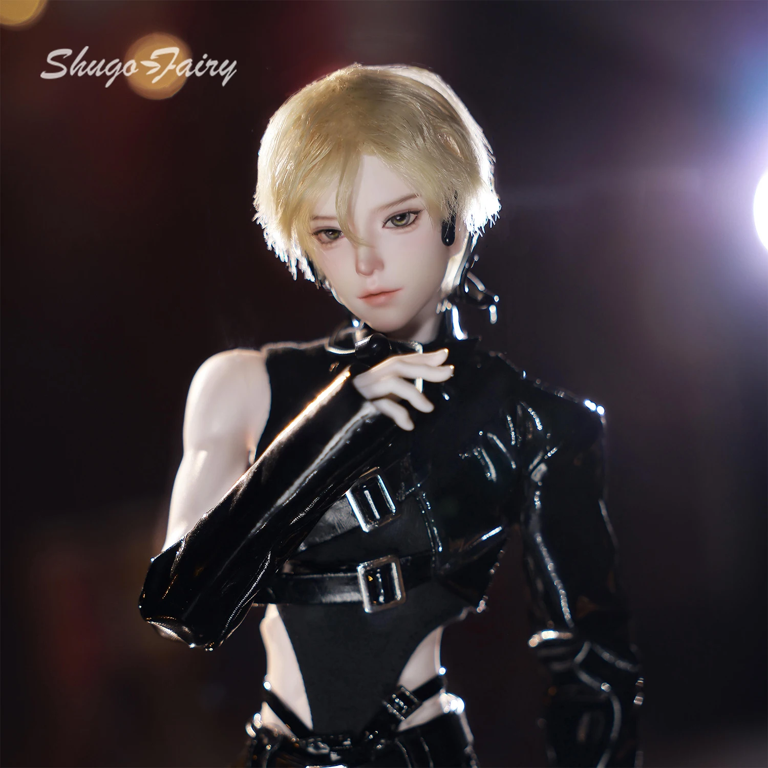 BJD Doll 1/4 Ryan - Neo Punk K-pop Resin Figure Leather Coat Set Bubo 2nd MA Band Collector Art Poseable Stage Idol Shugafairy