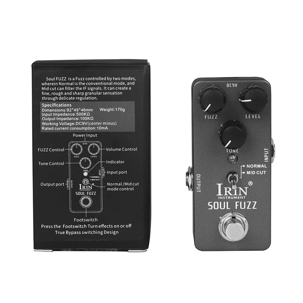 

Guitar Effect Pedal Analog Delay Distortion Pedals Electric Guitar Effect Pedal SOUL FUZZ Guitar Effector Accessories