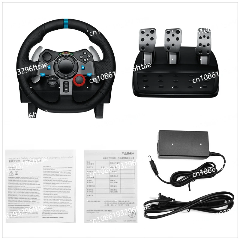 G29 DRIVING FORCE Racing Game Steering Wheel Pedal G923 for SONY PS5