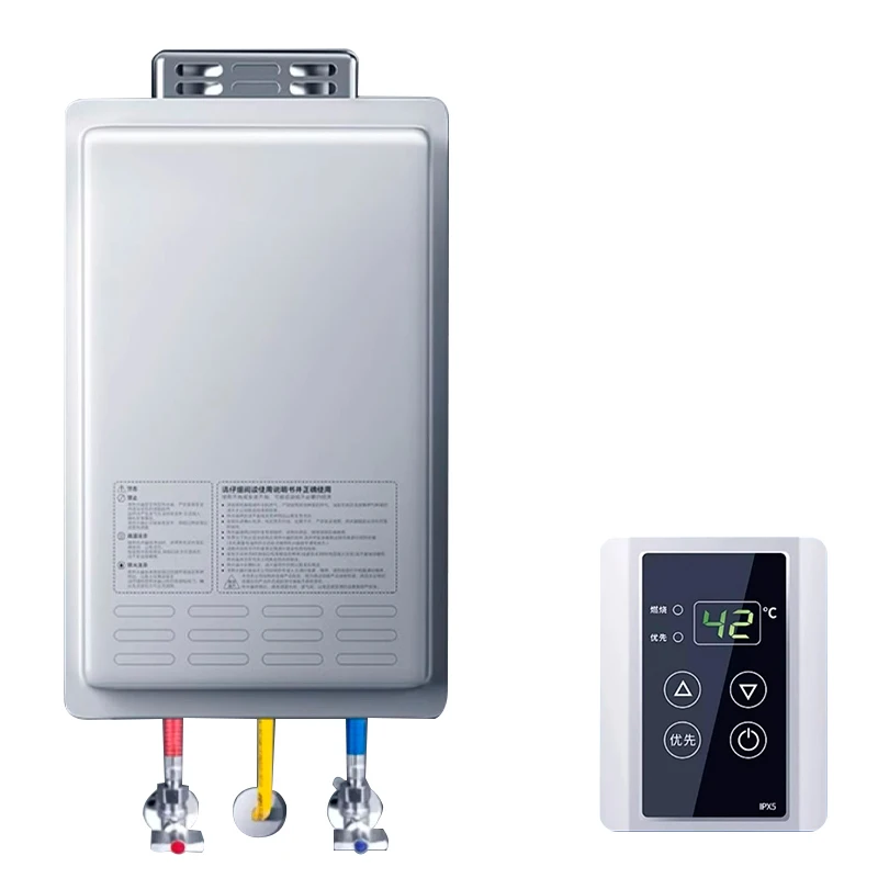 

Free Sample 16L Outdoor Portable Gas Water Heater Forced Exhaust Type Balaced Hot Selling for RV Bathroom Use