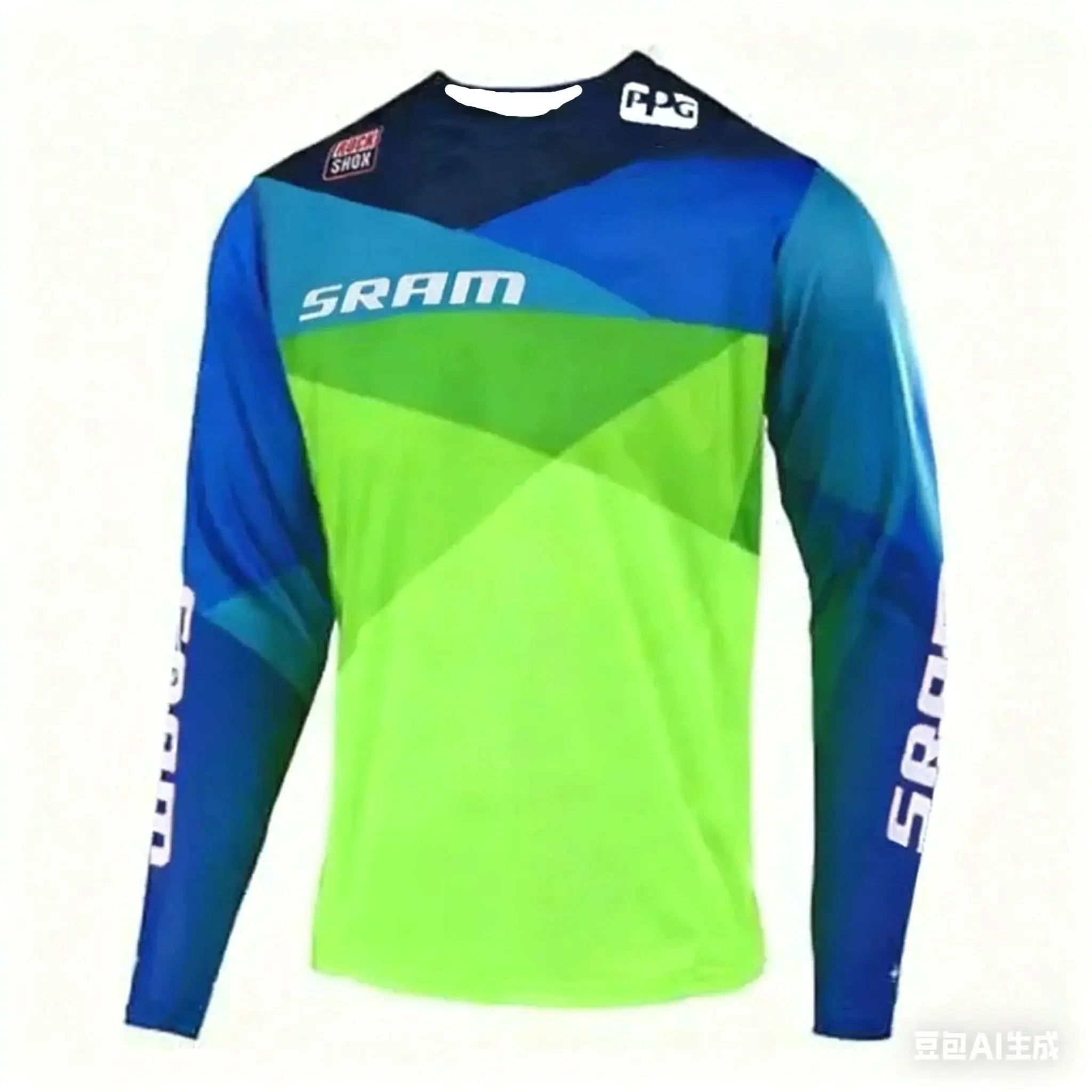 Men's Long-Sleeved T-Shirt Mountain Biking Motocross Cycling Jersey Youth Outdoor Sports Competition Uniform Shirt Loose