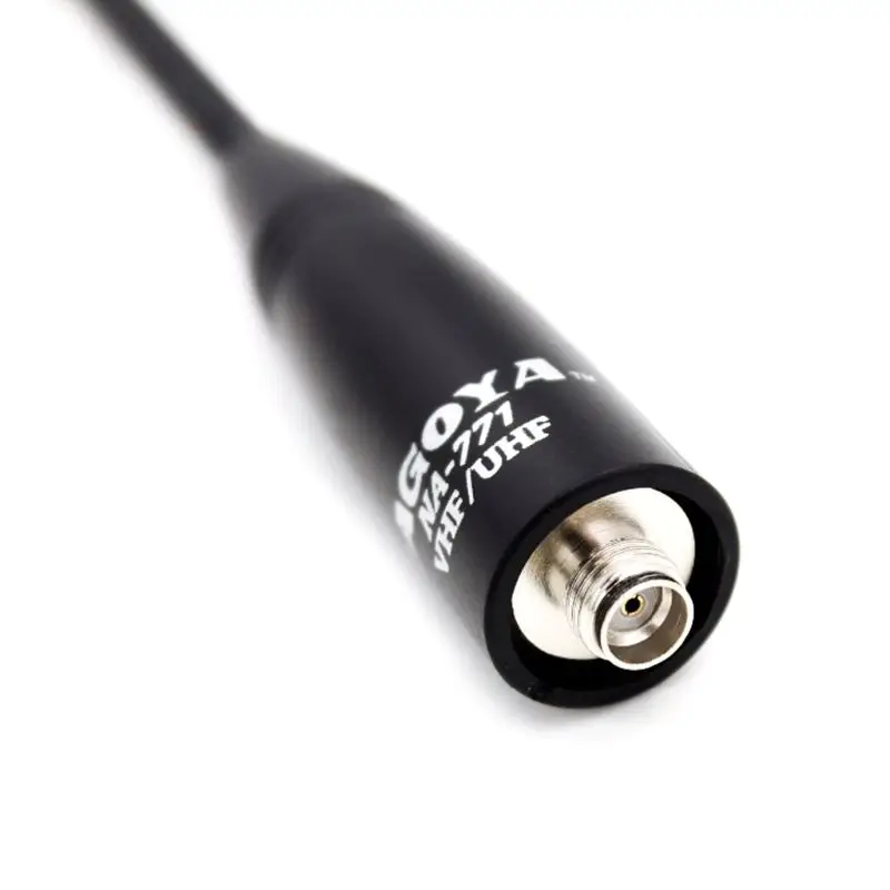 Antena banda dupla fêmea NA-771 SMA-F VHF/UHF 144/430 MHz para UV-5R UV-82