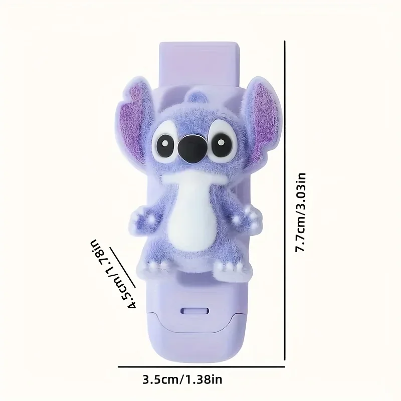 Disney Stitch Eraser, Designed for Pencils, Is Durable And Easy to Clean, Featuring Vibrant Colors for Office Supplies