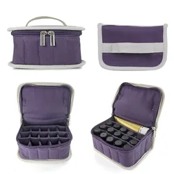 Canvas Nail Polish Makeup Storage Box 16 Cell Portable Essential Oil Storage Bag Dorit Essential Oil Bag