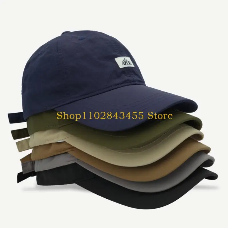 49MC Quick Drying Baseball Hat for Male Women Breathable Visor Hat Sun Protective Hat Adult Adjust Outdoor Activity Hat