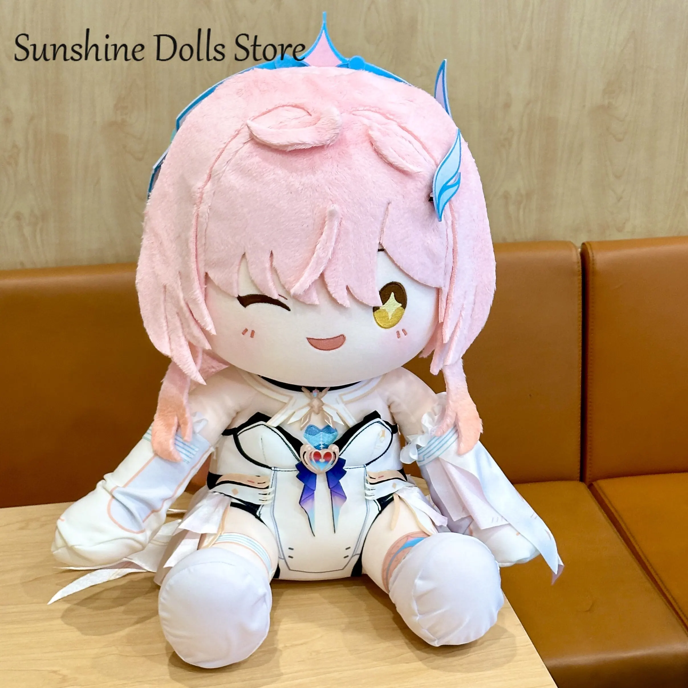 

Плюшевая кукла Game Aemeath Wuthering Waves Amis в сидячей позе, хлопковая плюшевая игрушка, фигурка для косплея, игрушки-талисманы, подарок на день рождения