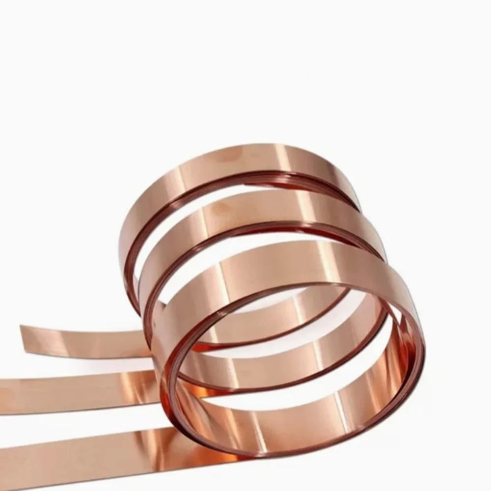 

10Meters/roll T2 Copper Tape / Sheet / Skin / Copper Foil / Ground Coppers Tape 0.5 x 20mm Conductive Copper Strip