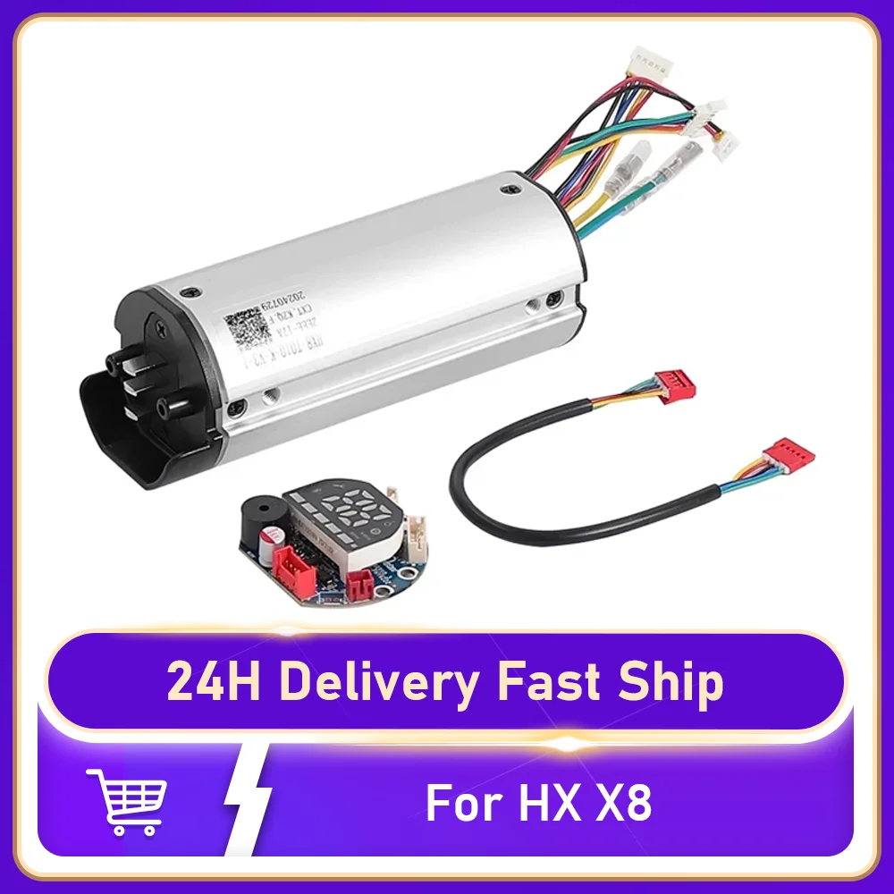 

Electric Scooter Dashboard Controller Set For HX X8 Motor Module Central Control System Display Screen Replacement Parts