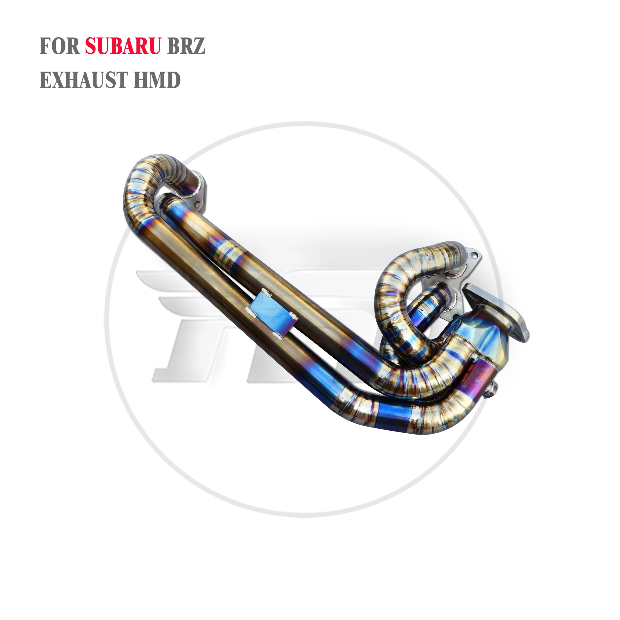 HMD Titanium Exhaust System High Flow Headers for Subaru BRZ Catless Manifold