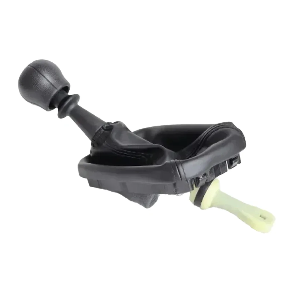 Car Interior Upgrade Leather Manual Shifter Driving Experience Improvement BLACK High-Quality Leather Precision Fit
