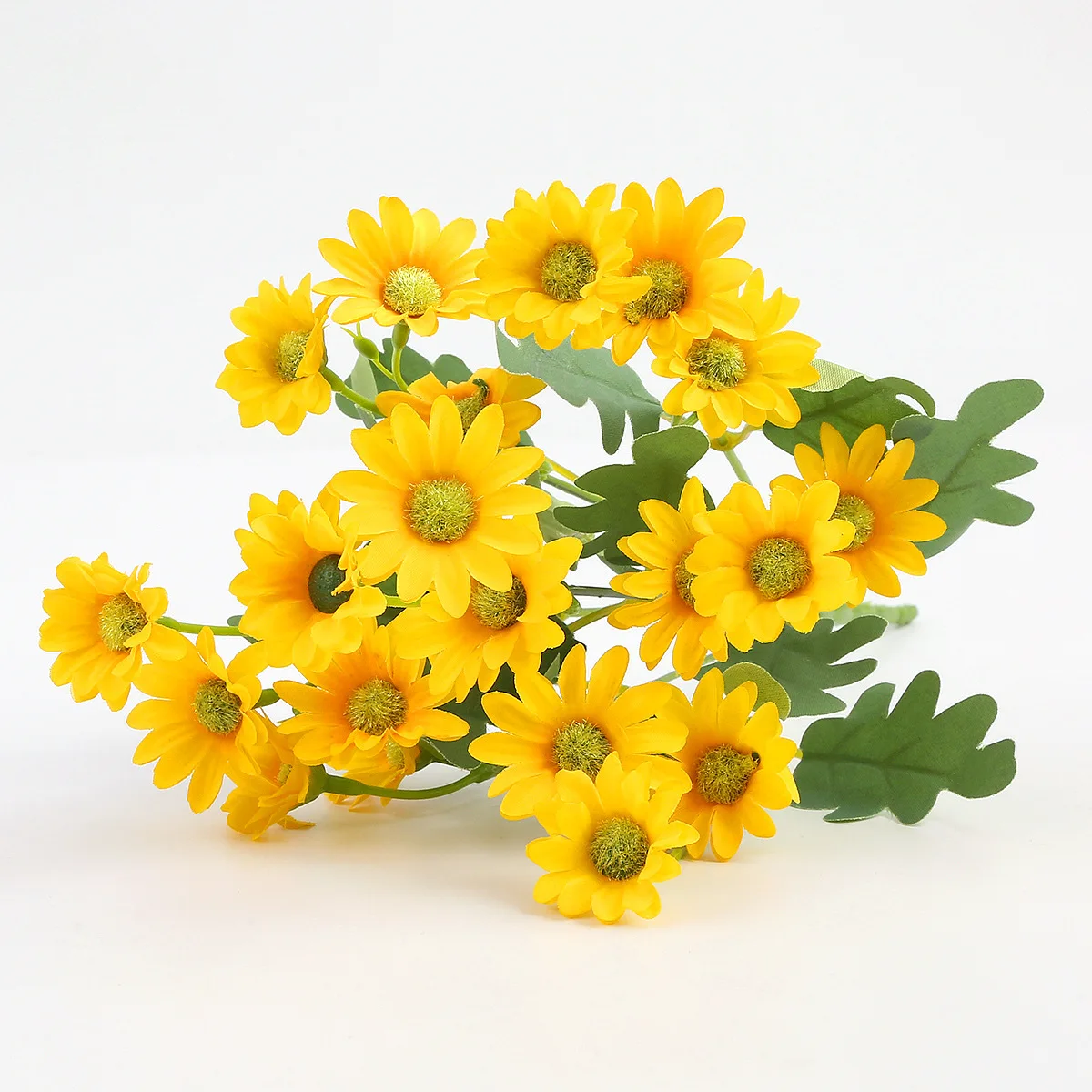 Autumn Beautiful Artificial Flowers Silk Daisy DIY Home Garden Party Wedding Decoration Craft Fall Christmas Cheap Fake Plants