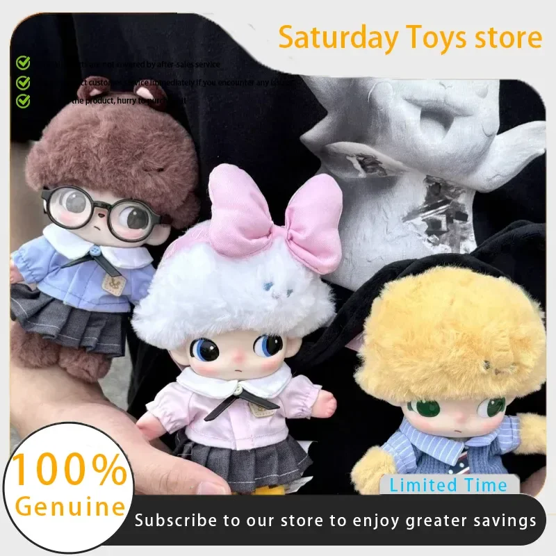 

For Dimoo Labubu Crybaby Vinyl Dolls Universal Clothing Academy Style Uniform Set Outfit Trendy Toys Ornaments Figure Plush