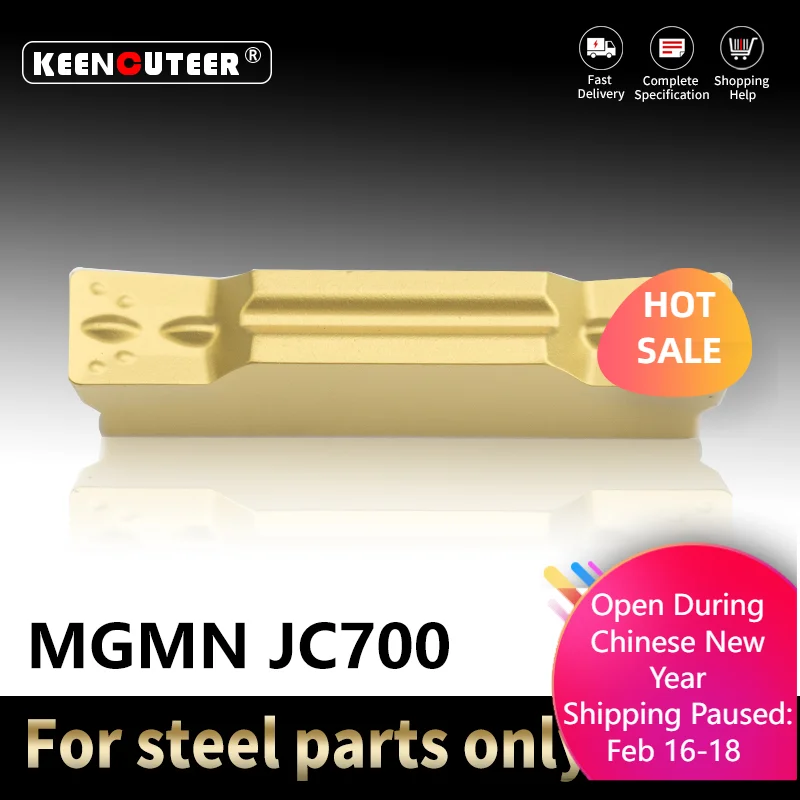

Инструмент для вставки стальных деталей MEENCUTEER MGMN JC700 для прецизионной инженерии и производства
