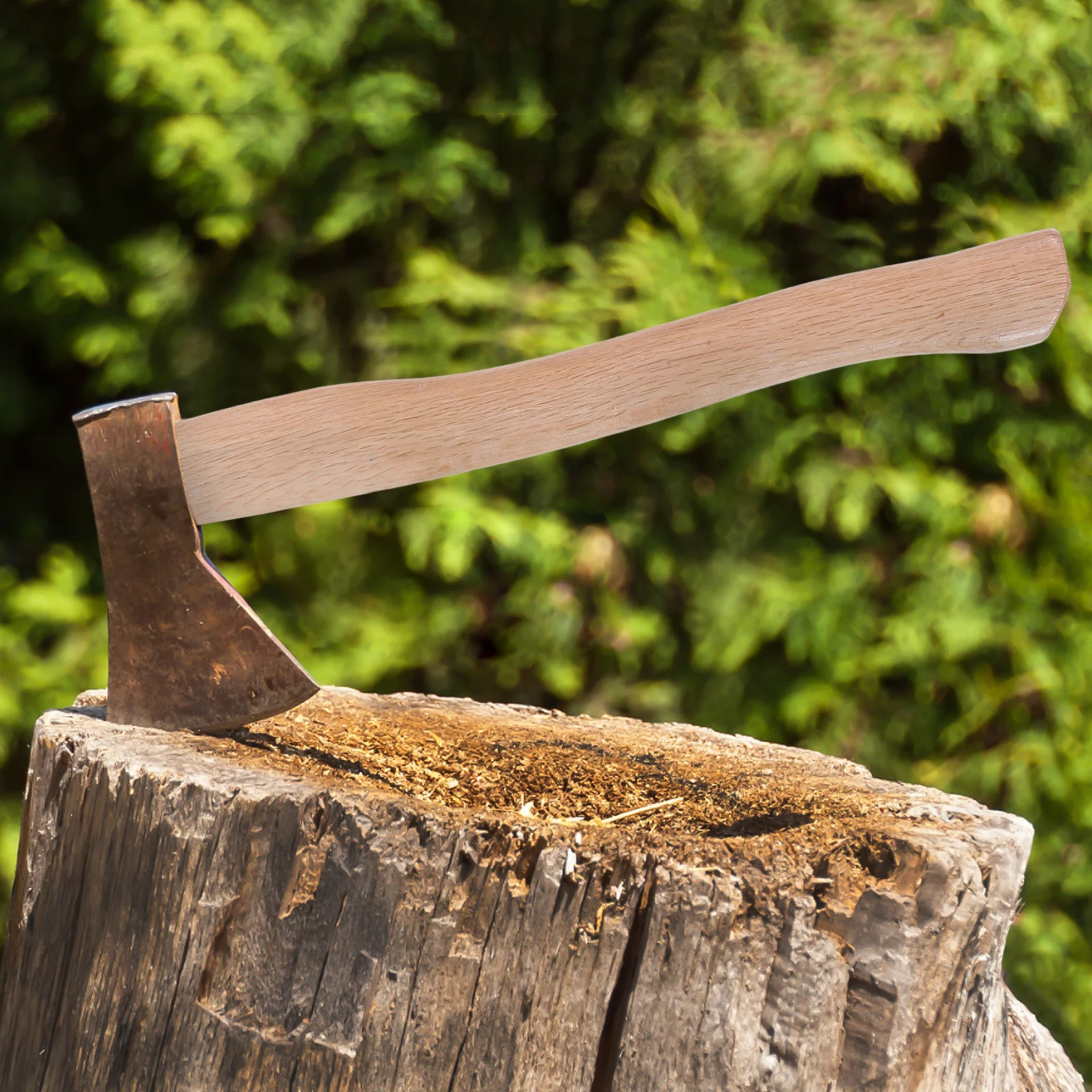 

Universal Replacement Axe Handle Durable Thick Wood Strong Ergonomic Grip Garden Tools Long Lasting Wood Handle For Shovel Hoe