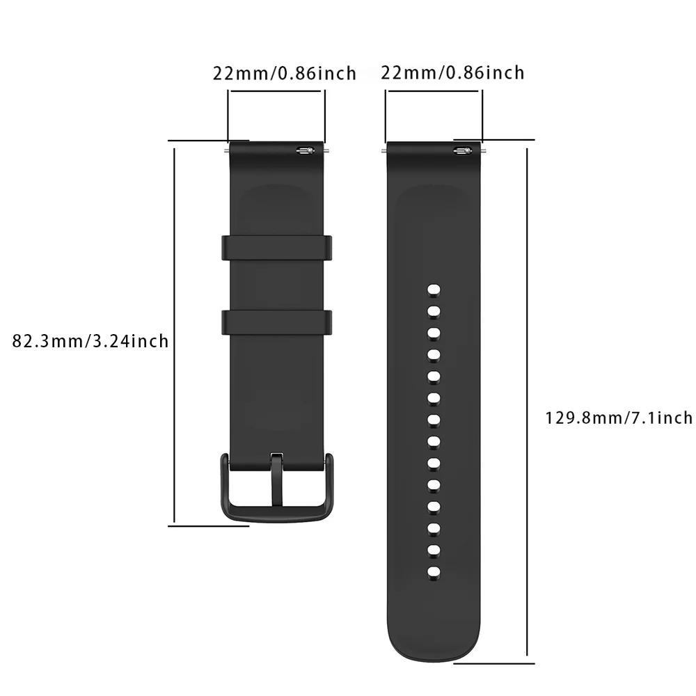 2 in 1 TPU Case +Strap Compatible with Amazfit GTR 2 Watch Band Women Men, Soft Silicone Sport Replacement Strap