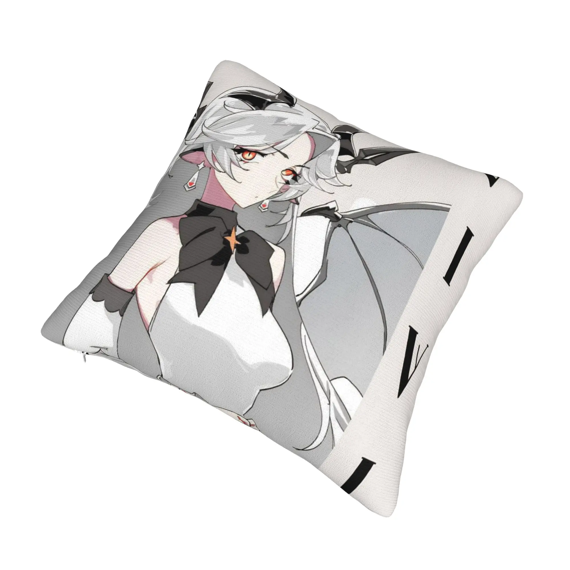 Trickcal C-Chibi Go Games Pillowcase Product Printing Cushion Cover Decoration  Throw Pillow Case Cover Home Multi-Size
