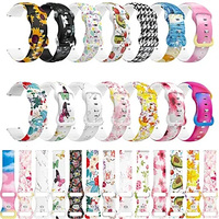 20mm Silicone Smart Strap Correa For Samsung Galaxy Watch 5 Pro Watch 4 Active 2 40 44mm Huawei GT 2 GT3 42mm Watchband Bracelet