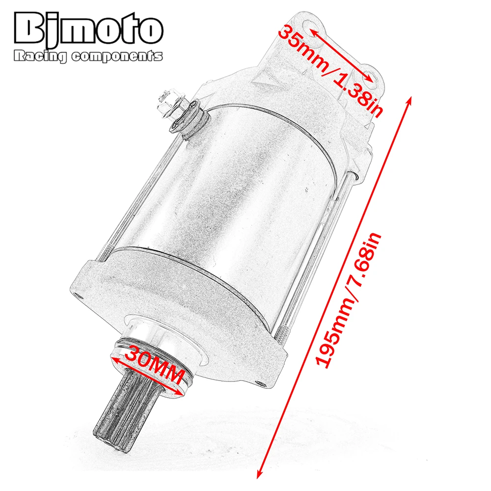 محرك بداية للوصول MAX 800 600 650 750 I LT EFI FOREST 4x4 UL 6.46 7.46 أساسي 31200-E20-000 ACC-31200-E20-000