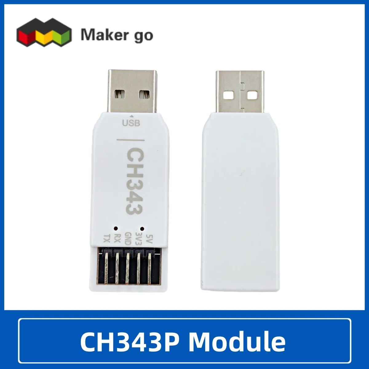 USB para Serial Port TTL Módulo com Shell, alta velocidade, taxa de transmissão de 6M, CH343P, modelo atualizado, Industrial Grade, CH340